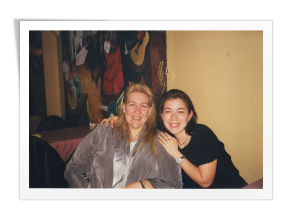 Pastora y Salomé profesoras